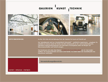 Tablet Screenshot of galerien-kunst-technik.de